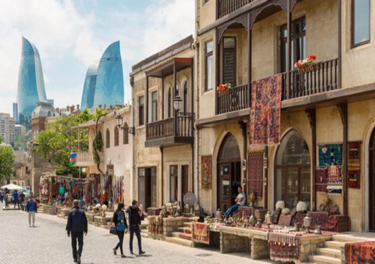 Квартира В Ичери Шехер Lägenhet Baku Exteriör bild