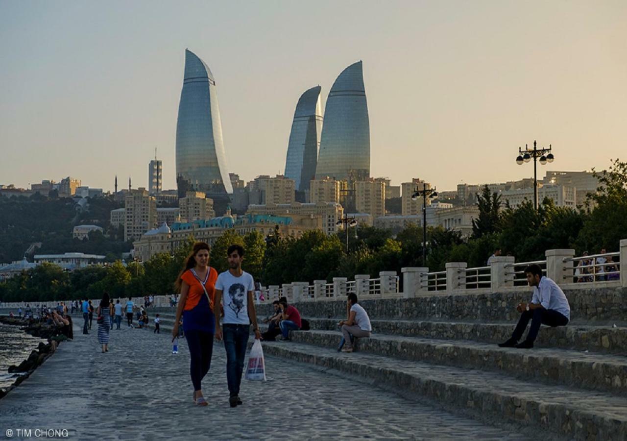 Квартира В Ичери Шехер Lägenhet Baku Exteriör bild
